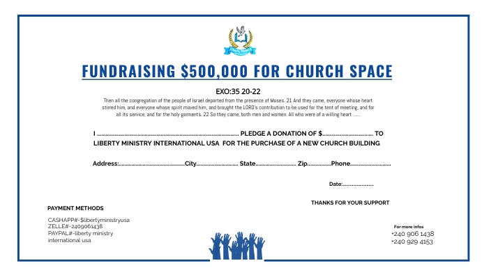 FUNDRAISING ENVELOPE. Template | PosterMyWall