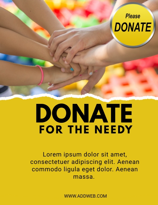 Copy of FUNDRAISING FLYER | PosterMyWall