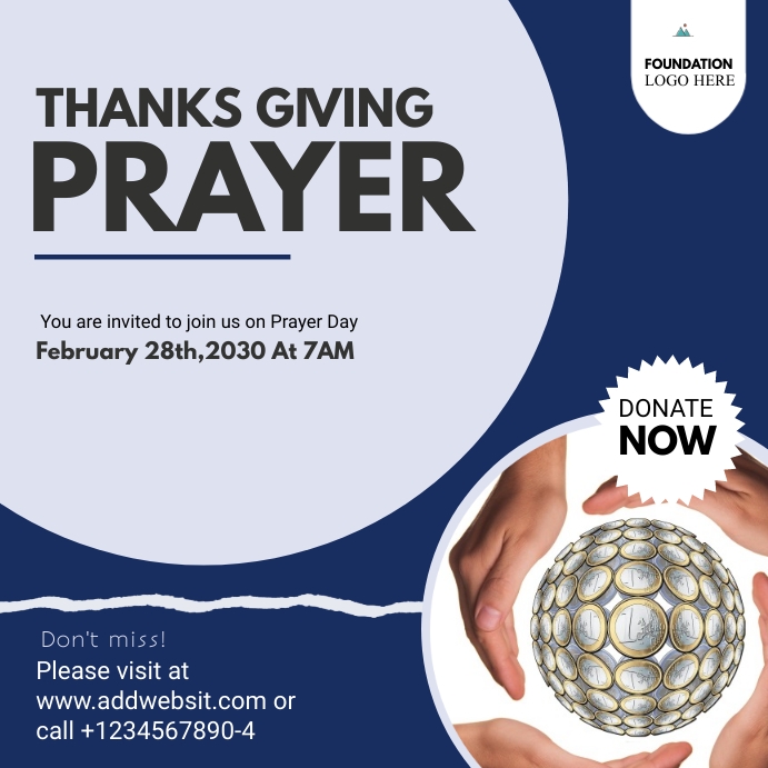 FUNDRAISING FLYER Template PosterMyWall
