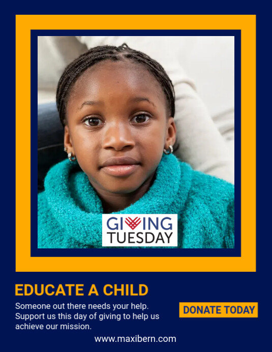 Fundraising Flyer Template PosterMyWall