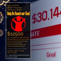 Black Fundraising Campaign Instagram Post Template