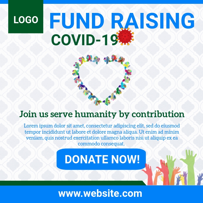 Fundraising Poster Template | PosterMyWall