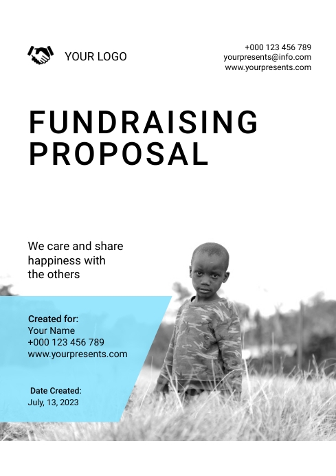 Fundraising Proposal Template | PosterMyWall
