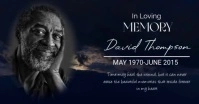 Funeral Announcement Facebook Post template