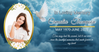 Funeral Announcement Facebook Post Template