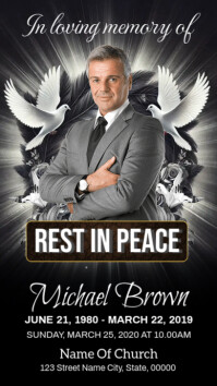 Funeral Announcement Instagram Story Template (1)
