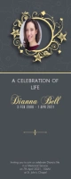 funeral banner ป้ายโรลอัป 2' × 5' template