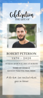 Funeral Bookmark Template Rack Card