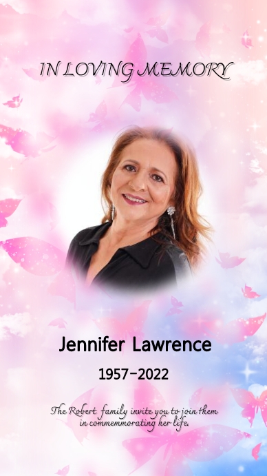 Copy of funeral card template instagram story (1) | PosterMyWall