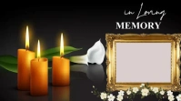funeral design template Digital Display (16:9)