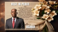 Funeral Digital Display (16:9) template