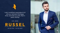 funeral Präsentation (16:9) template