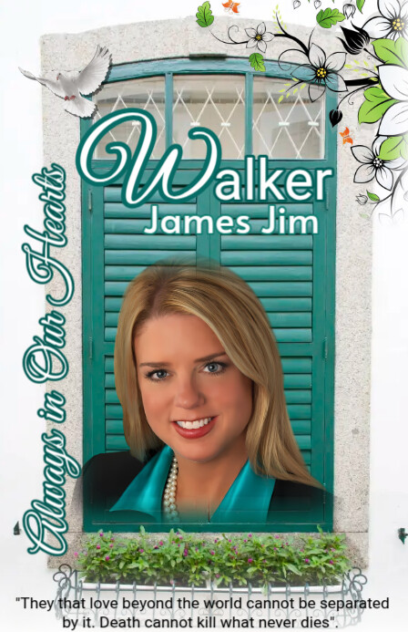 Funeral Tabloid template