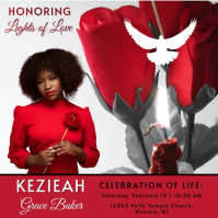 Funeral Flyer Memorial Flyer Instagram Post template