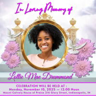 Funeral Flyer Memorial Flyer Wpis na Instagrama template