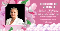 Funeral Flyer Memorial Flyer Facebook Shared Image template