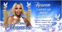 Funeral Flyer Memorial Flyer Video Facebook Shared Image template