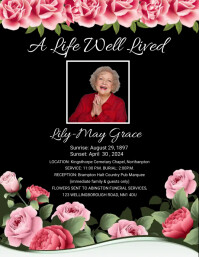 funeral flyers Template PosterMyWall funeral flyers Template PosterMyWall