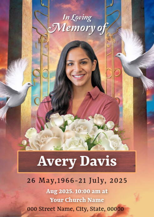 Funeral Instagram Story Template | PosterMyWall