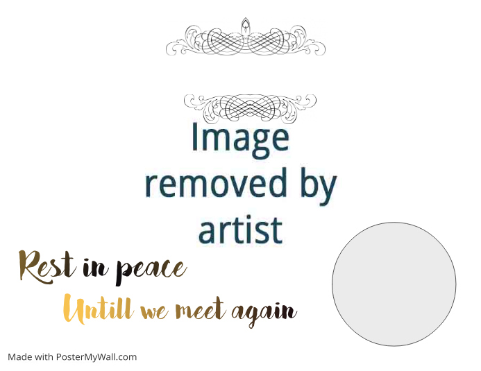 Funeral Invitation Service Card Flyer Template Postermywall