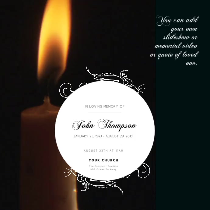 Rest In Peace Death Announcement Template Choose From Classic, Simple Rest In Peace Death Announcement Template Choose From Classic, Simple
