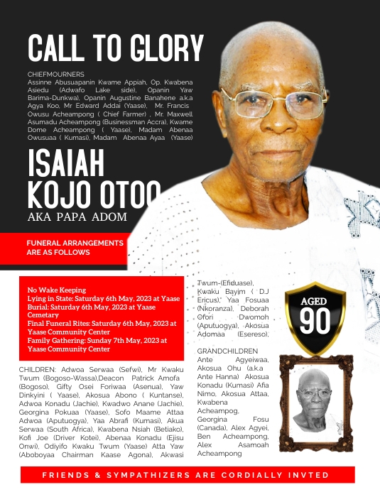 Funeral Poster Design Template Funeral Poster Design Template