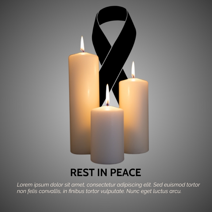 Funeral Poster Template PosterMyWall funeral-poster-template-postermywall
