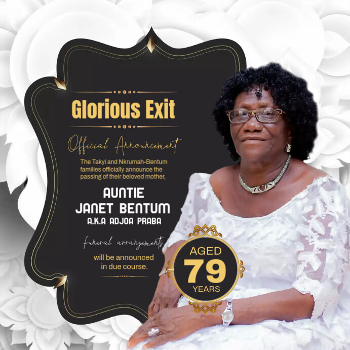 Funeral Poster Templates PosterMyWall