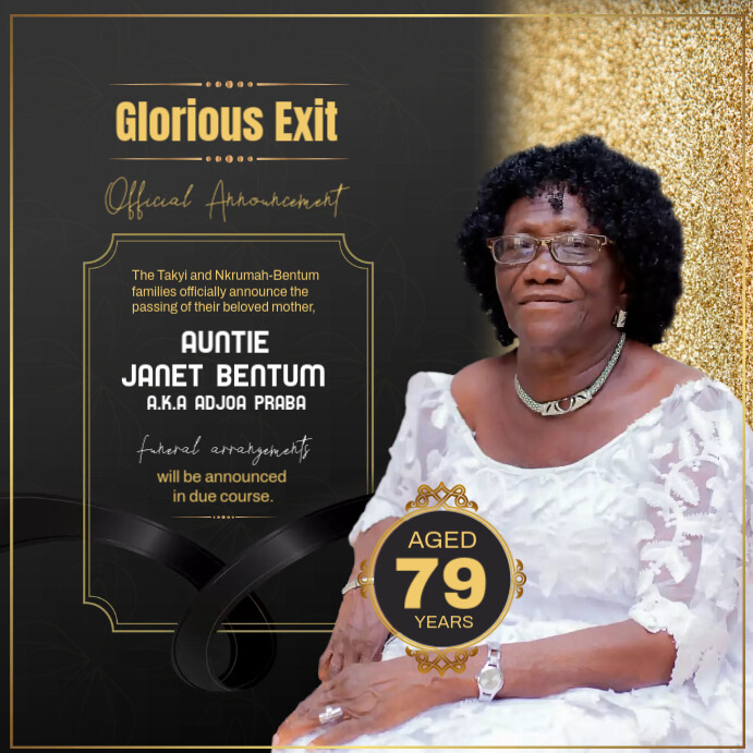 Funeral Poster Templates PosterMyWall