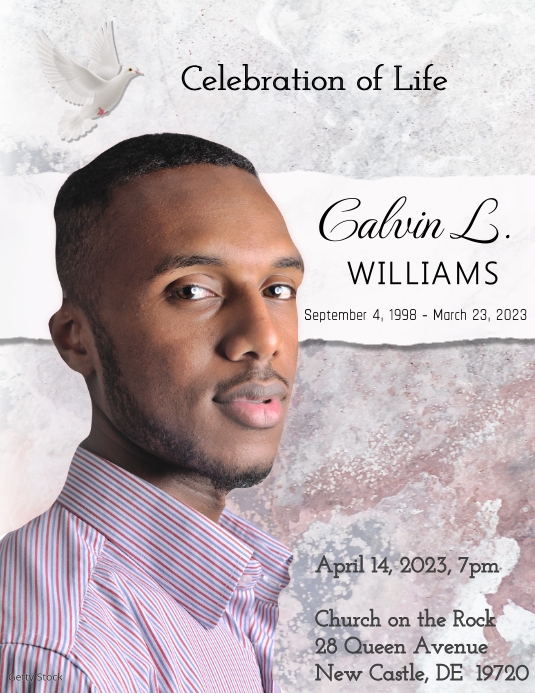 Funeral Program cover Template | PosterMyWall