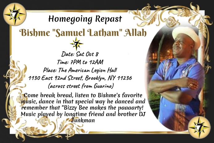 Copy of Funeral Repast | PosterMyWall