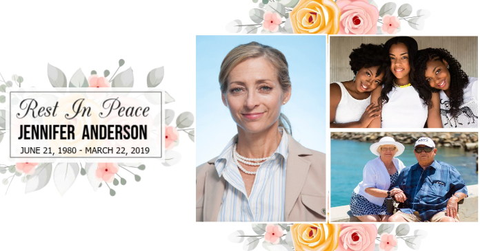 Memorial Tribute Facebook Post Template | PosterMyWall