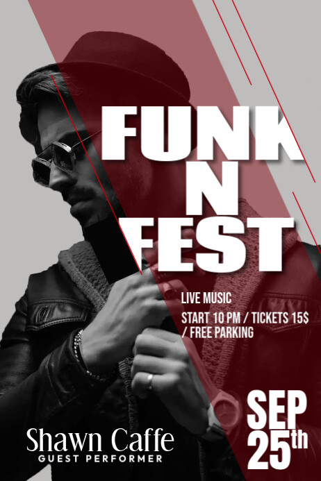 Funk Night Template | PosterMyWall