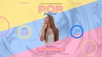 Funky Fashion Show Digital Display Video template