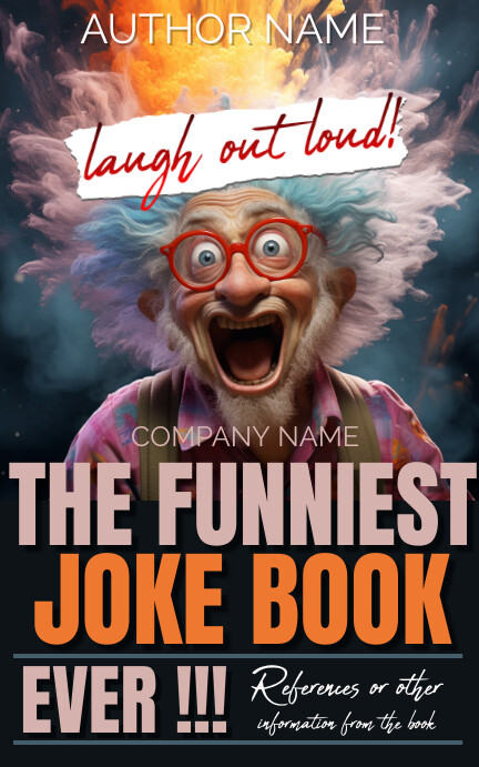Funny Guide Cover funny book cover template | PosterMyWall