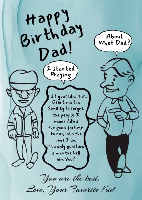 Printable Birthday Cards Funny Dad Amazon.com : Funny Father's Day
