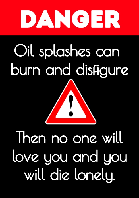 Danger Sign Riddle Funny Danger Sign Template | PosterMyWall