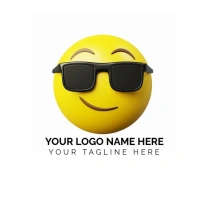 funny logo template