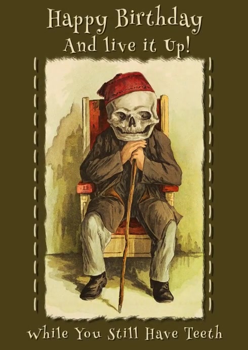 Funny Man's Birthday Card Template | PosterMyWall