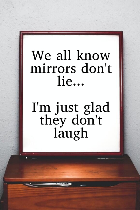 funny quote poster design template