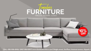 Szary Furniture Sale Digitalt display Template