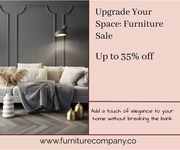Furniture ad 大矩形广告 template