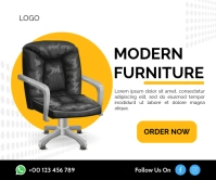Furniture Ad Persegi Panjang Besar template