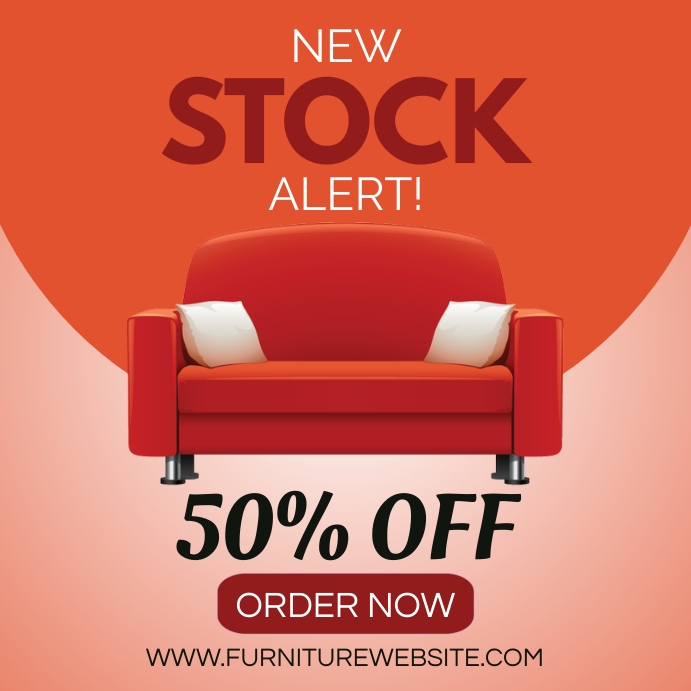 Furniture Ad Instagram Template PosterMyWall