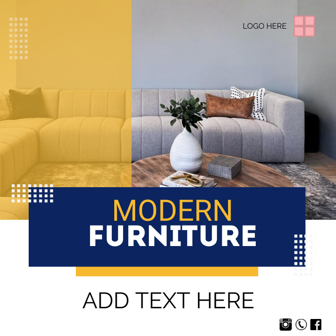 FURNITURE ADS Template PosterMyWall
