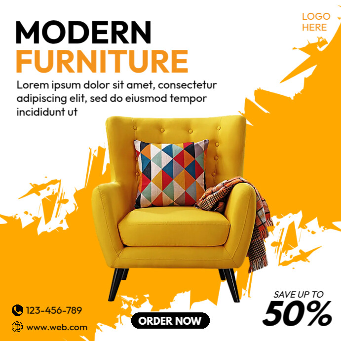 Furniture Ads Template PosterMyWall Furniture Ads Template PosterMyWall