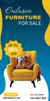 Furniture Banner 3X 6 Роллерный баннер 3' × 6' template