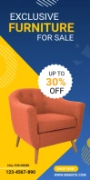 Furniture Banner 3X6 template