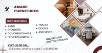 Furniture Banner Publicité Facebook template