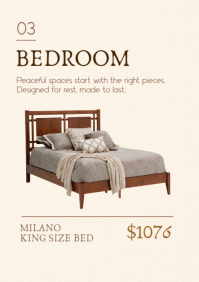 White Furniture Collection A4 Template - Page 4